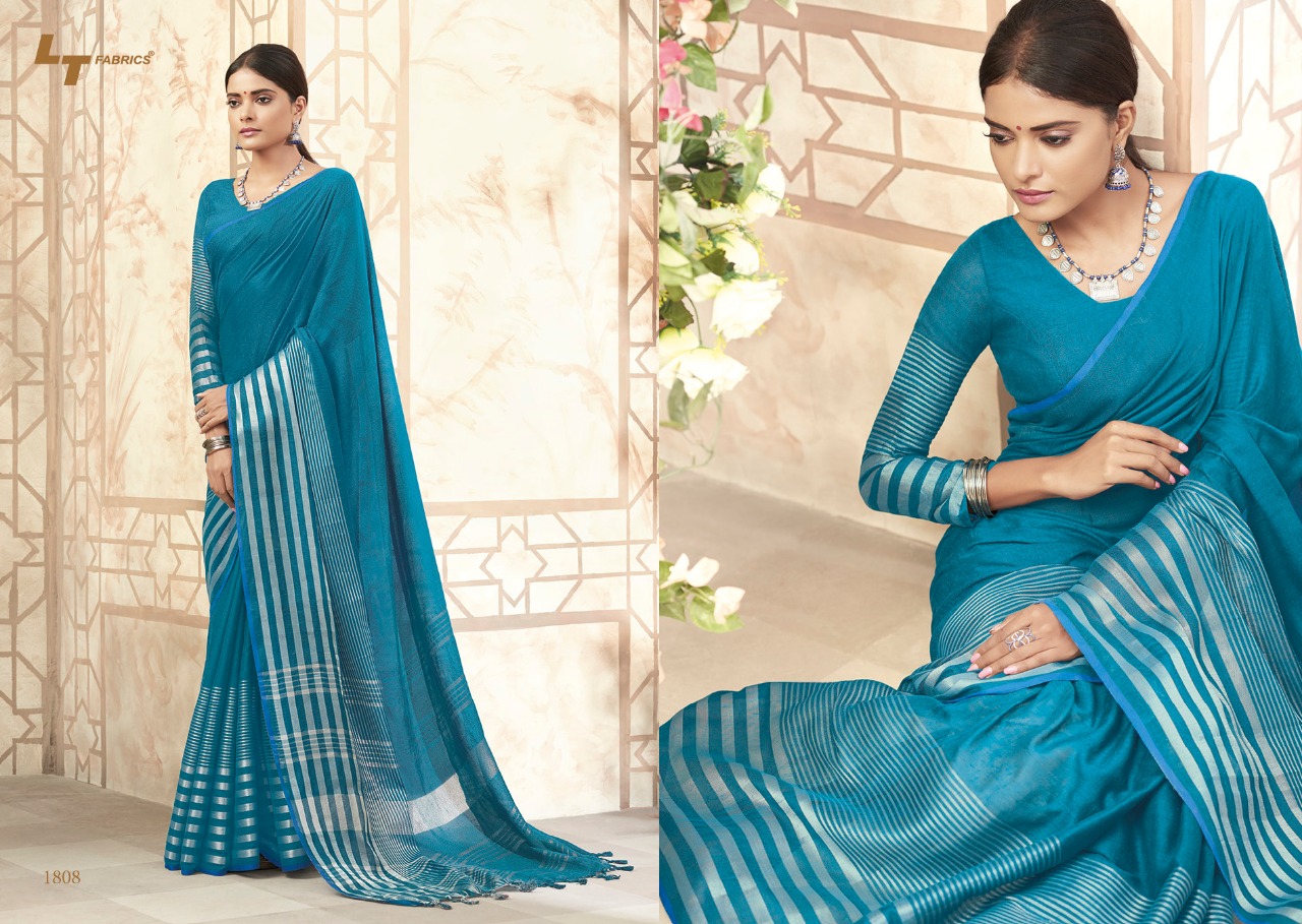 L T Fabric Designer Linen Silk Saree Catalog L T Fabric Designer Linen Silk Saree Catalog